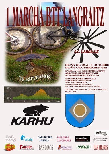 I Marcha BTT de Langraitz, Nanclares de la Oca, Álava