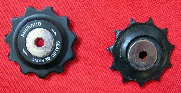 Cómo sustituir las roldanas de un cambio Shimano