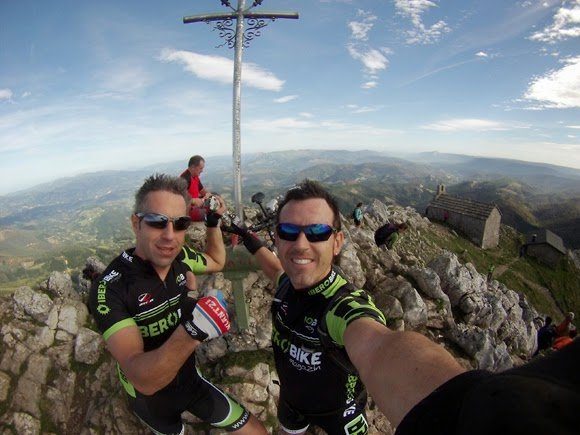 Ascenso al monte Aizkorri en BTT