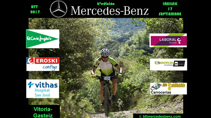 La VI BTT Mercedes-Benz, abre periodo de inscripciones