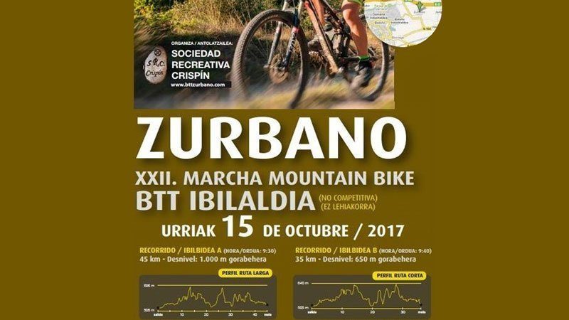 XXII Marcha BTT de Zurbano 2017
