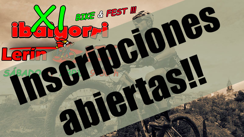 XI Ibaigorri BTT: Inscripciones Abiertas