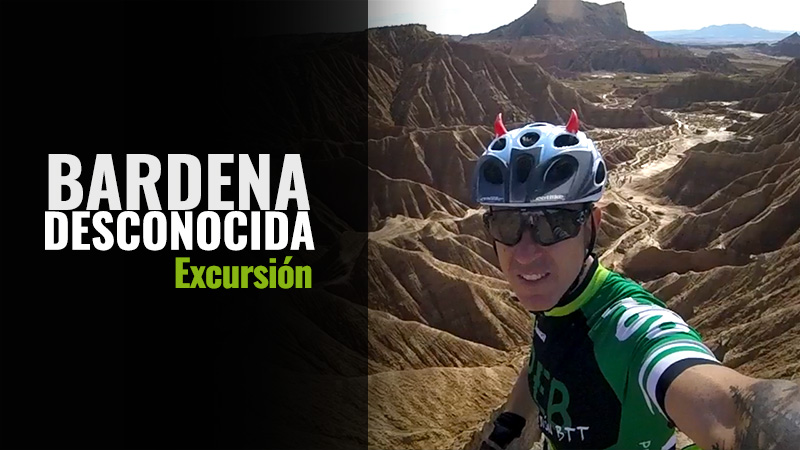 Bardena Desconocida, por las entrañas de las Bardenas Reales en BTT
