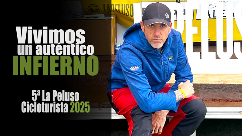 La Peluso Cicloturista 2025, un auténtico infierno